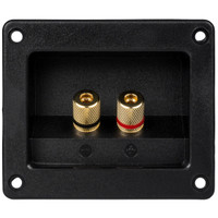Main product image for Gold Recessed 5-Way Banana Speaker Terminal R 260-309